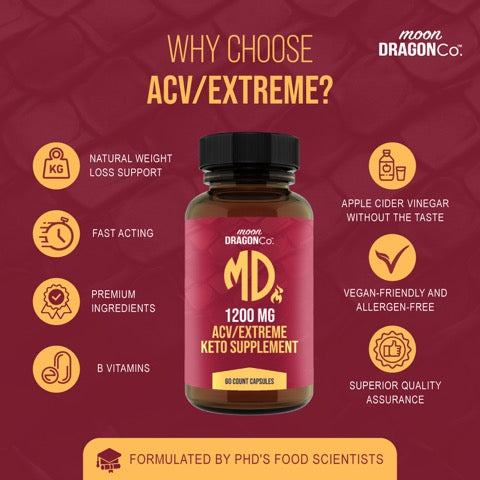 ACV Slash Keto Extreme Capsules